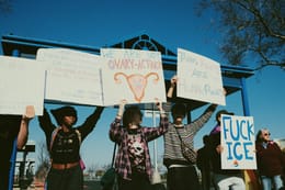 Hundreds show up for the Central Valley Women’s March